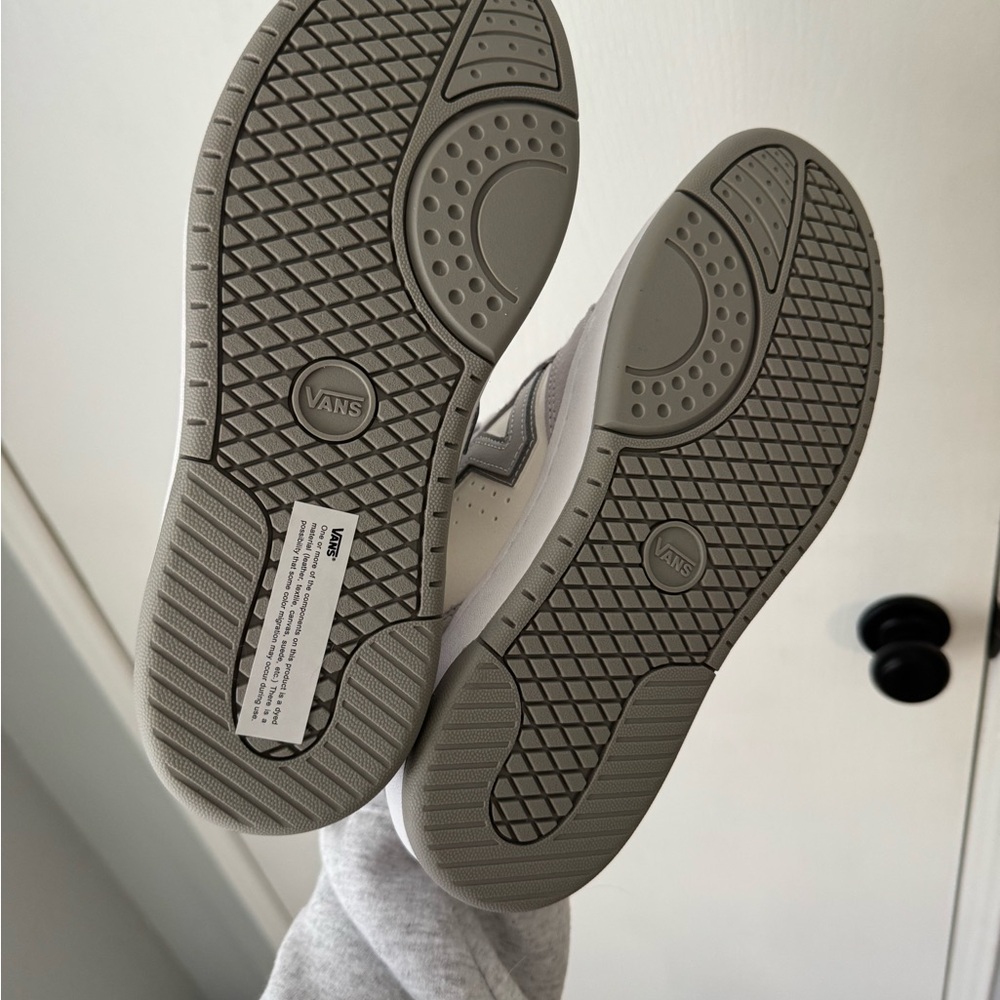 Vans Gray and White Sneakers - Picture 4 of 4